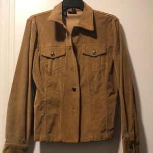 H&M Velvet TAN COLORED JACKET